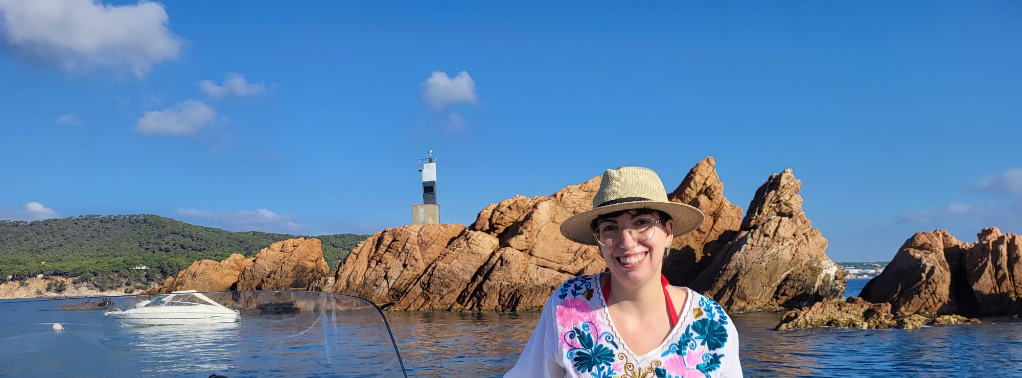 Me at the 'formigues' island in Costa Brava.
